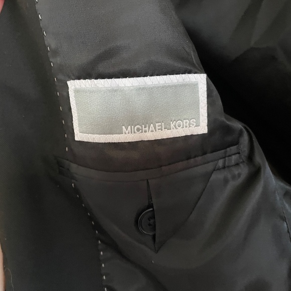 Michael Kors Boy’s Blazer Black Formal Back to school Sz 12R - Picture 14 of 14